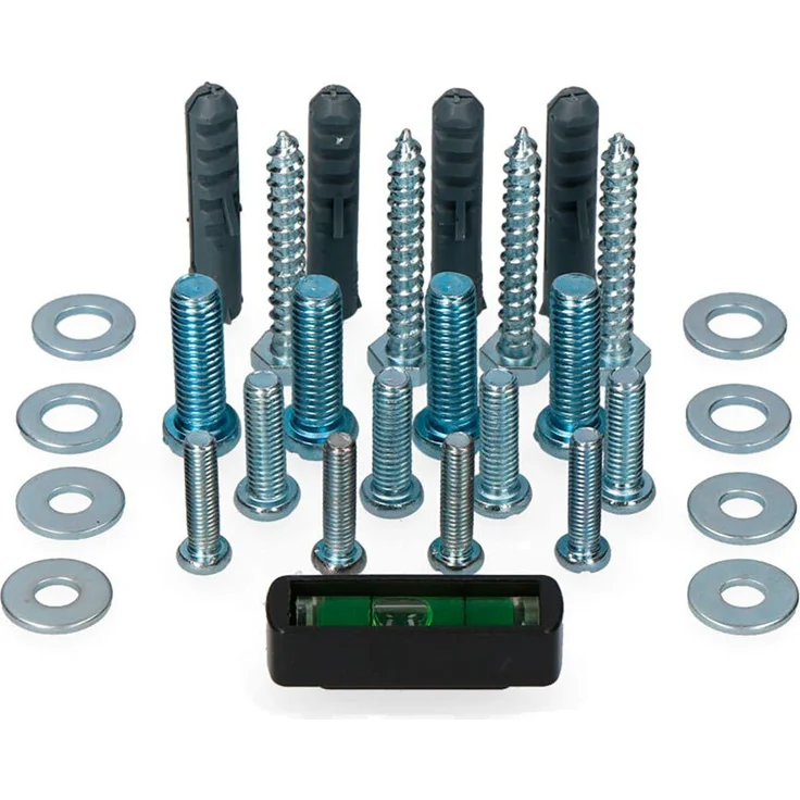 EDM 993 Schraubensatz für TV-Halterung 50133, Silber, 0,122 kg