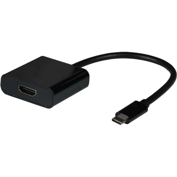 EFB USB3.2 Adapterkabel, Typ-C Stecker - HDMI Typ-A Buchse, 4K@60Hz, 0.15m, Thunderbolt 3 kompatibel