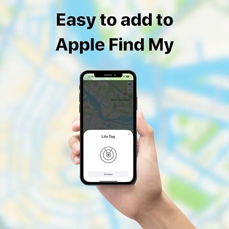 Lifemate Life Tag Schlüsselfinder, Bluetooth-Tracker mit IP65 wasserdicht, 100 Meter Reichweite, 2er Pack – Bild 5