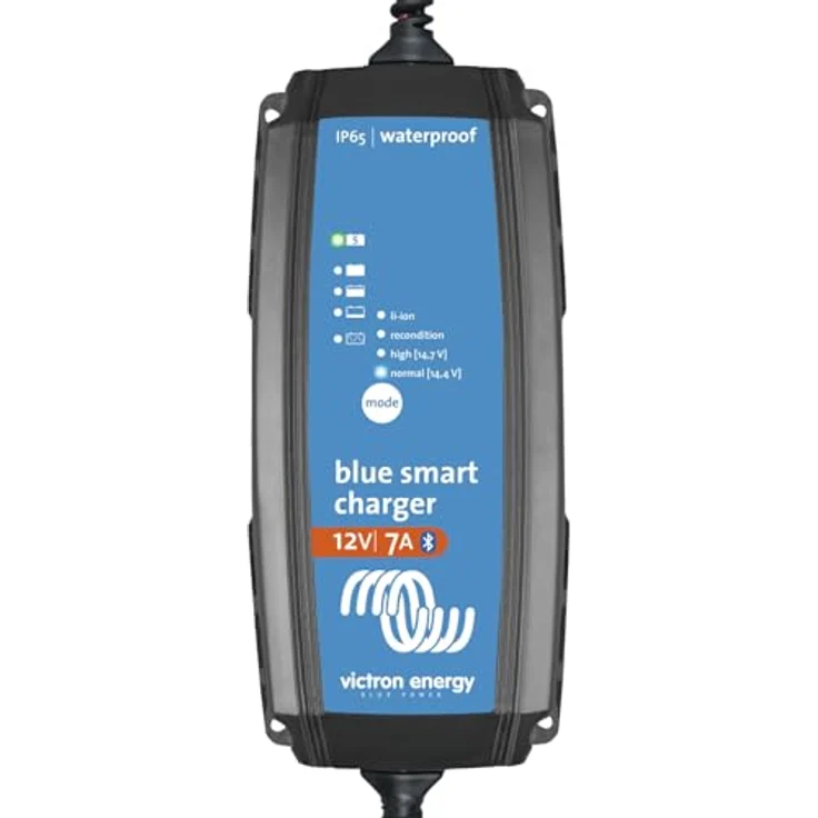 Victron Energy Blue Smart IP65 Bleiakku-Ladegerät, 7A mit Bluetooth Smart und adaptivem Batterie-Management, wasserdicht – Bild 1