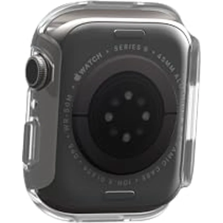 URBAN ARMOR GEAR Scout Case für Apple Watch 9/8/7 (45mm), sturz- und stoßsichere Hülle nach US-Militärstandard, robust mit Displayschutz in Clear – Bild 5