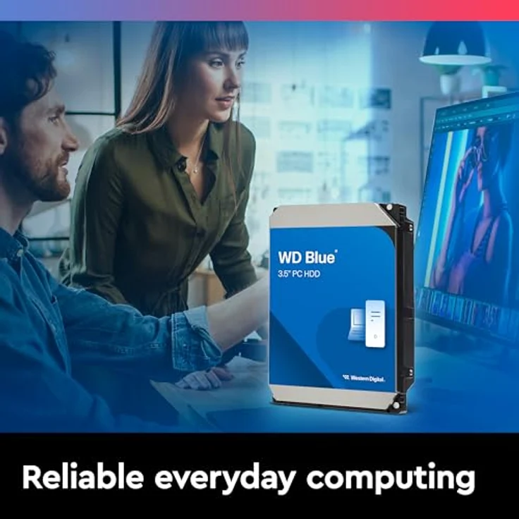 WD Blue WD20EZBX - Festplatte - 2 TB - intern - 3.5 Zoll (8.9 cm) - SATA 6Gb/s - 7200 rpm - Puffer: 256 MB – Bild 3