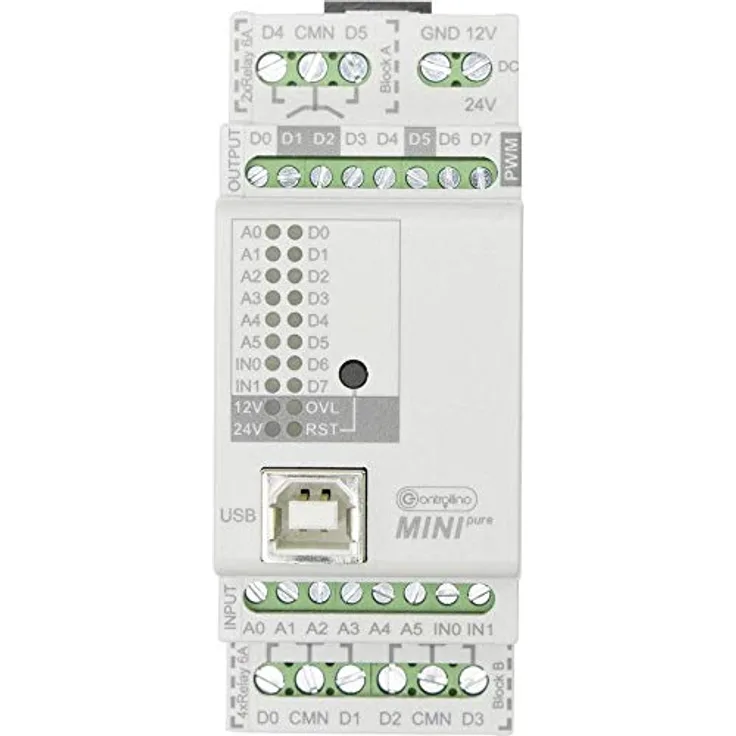 Controllino MINI pure 100-000-10 SPS-Steuerungsmodul 12 V/DC, 24 V/DC