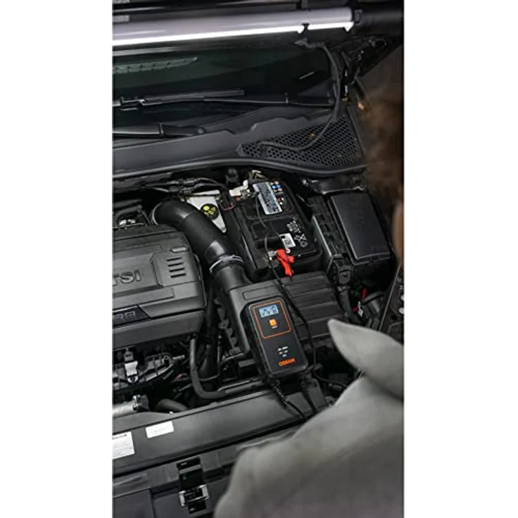 Osram Auto OEBCS906 OEBCS906 Automatikladegerät, Batterie Ladungsausgleicher, Batterieüberwachung, Kfz-Batterietester 6A 6A – Bild 3