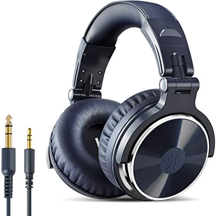 OneOdio OneOdio Pro-10 DJ Over Ear Kopfhörer Kabelgebunden Stereo Blau High-R Kopfhörer
