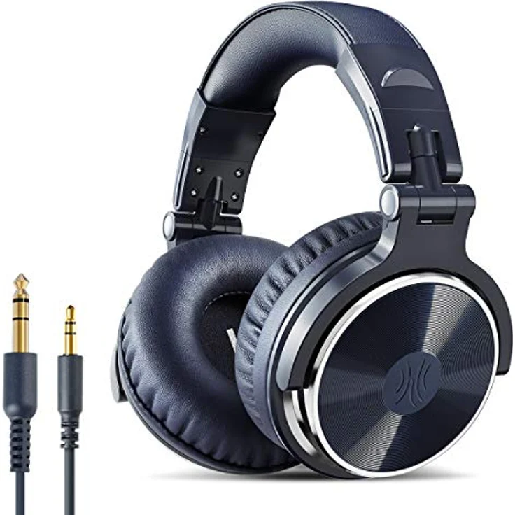 OneOdio OneOdio Pro-10 DJ Over Ear Kopfhörer Kabelgebunden Stereo Blau High-R Kopfhörer – Bild 1