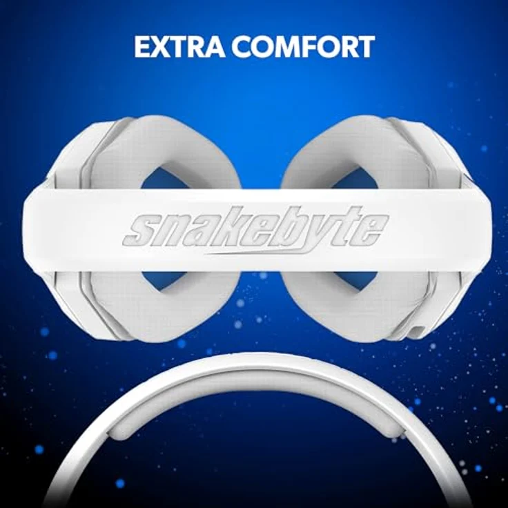 Snakebyte Headset Base 5, kabelgebundenes Gaming-Headset mit 50mm High-Quality Audio-Treibern, Schwarz – Bild 6