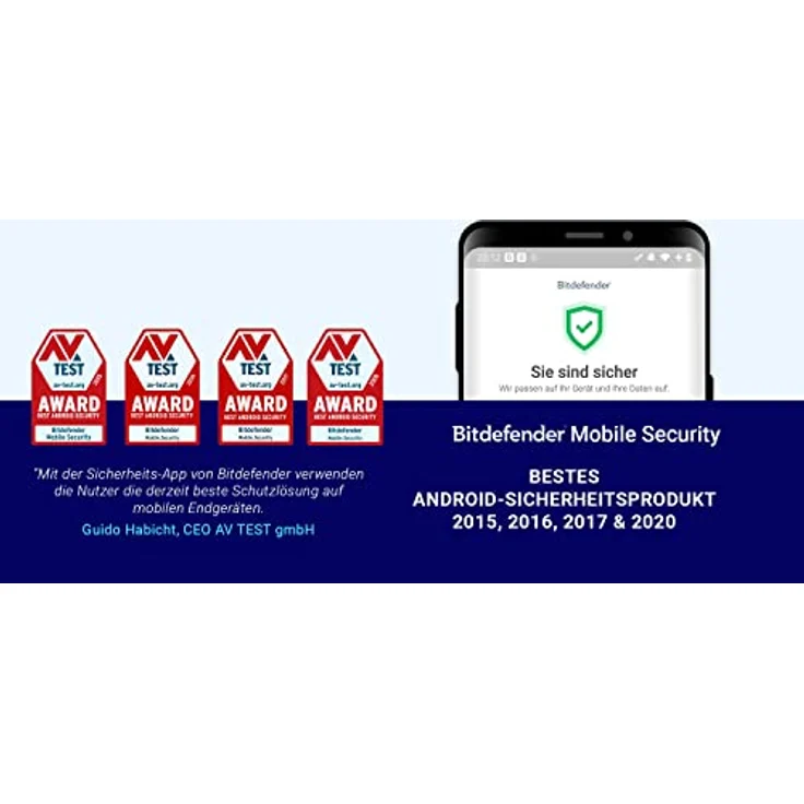 Bitdefender Mobile Security für Android, 1 Gerät, 18 Monate Schutz, mit Betrugswarnung und Auto-Pilot – Bild 2