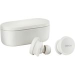Denon In-Ear Kopfhörer PerL White, aktives Noise Cancelling, Adaptive Acoustic Technology (AAT), Touch Control, Bluetooth 5.0, IPX4