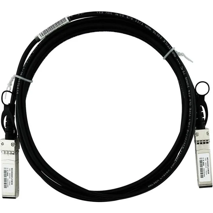 CBO HPE 487649-B21 kompatibles BlueLAN DAC SFP+ Transceiver, 1m, 10 Gbit/s, Duplex, Schwarz