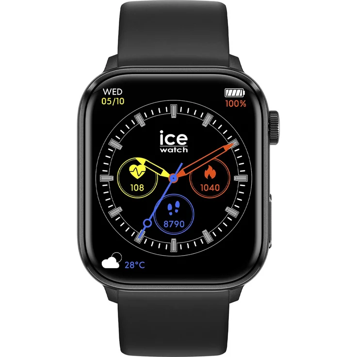 ice-watch ICE smart 2.0 - 1.96 Smartwatch, Silikonarmband, Amoled-Display in zahlreichen Farben – Bild 1