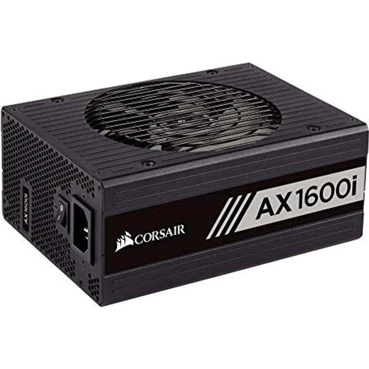 Corsair AX1600i digitales PC-Netzteil (Voll-Modulares Kabelmanagement, 80 Plus Titanium, 1600 Watt, EU) – Bild 2