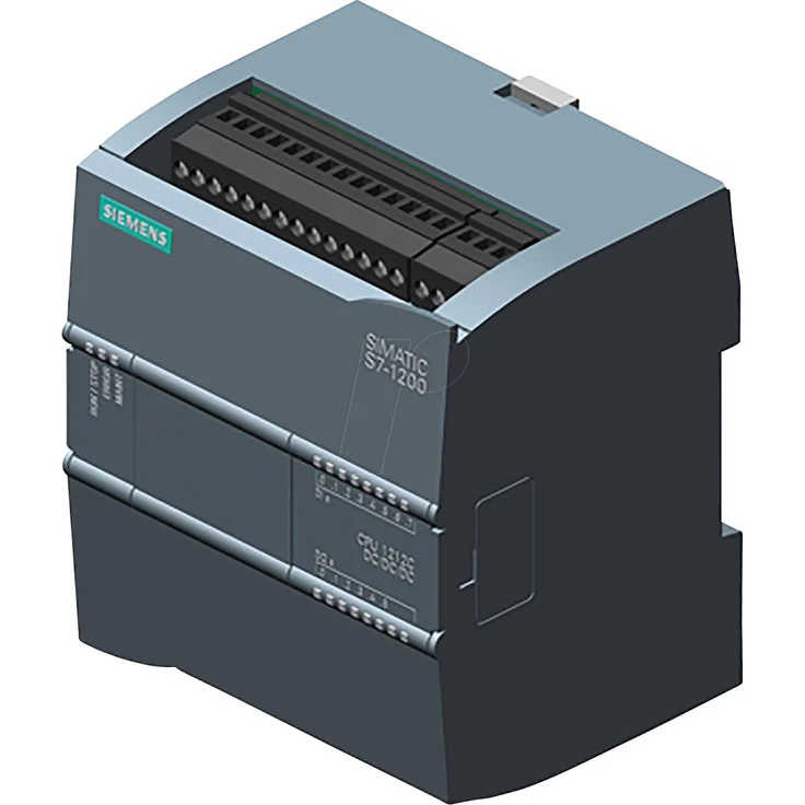 Siemens SIMATIC S7-1200 CPU 1212C, DC/DC/DC, 14 I/O, Ethernet, 50 kB Programmspeicher – Bild 1