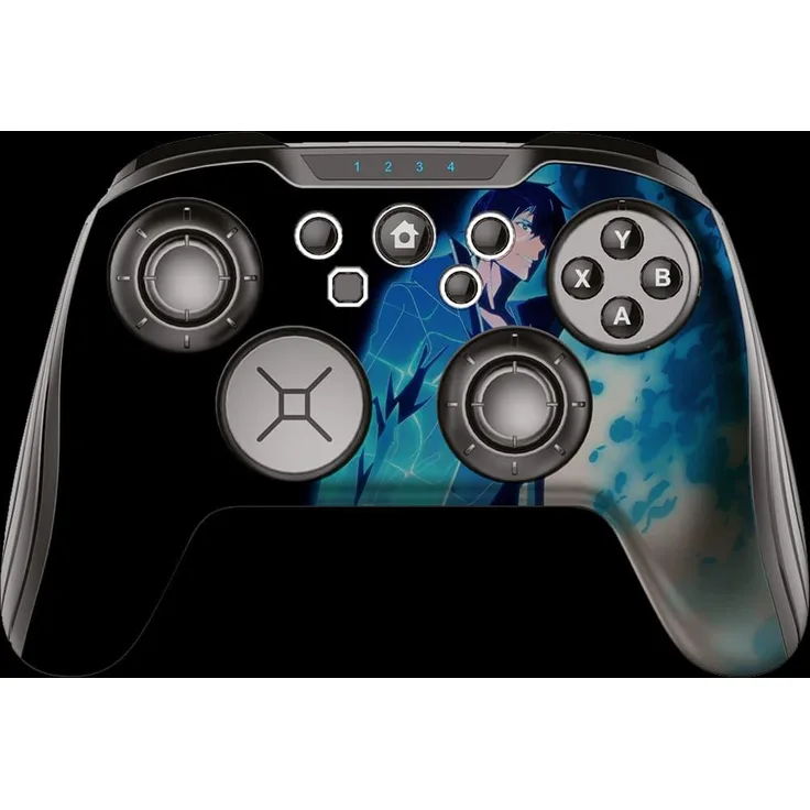 Lexip X CRUNCHYROLL Solo Leveling Modular Controller, kabelloser Gaming Controller für PC, Android und Switch, Blau, ergonomisches Design, programmierbare Tasten, bis zu 20 Stunden Akkulaufzeit