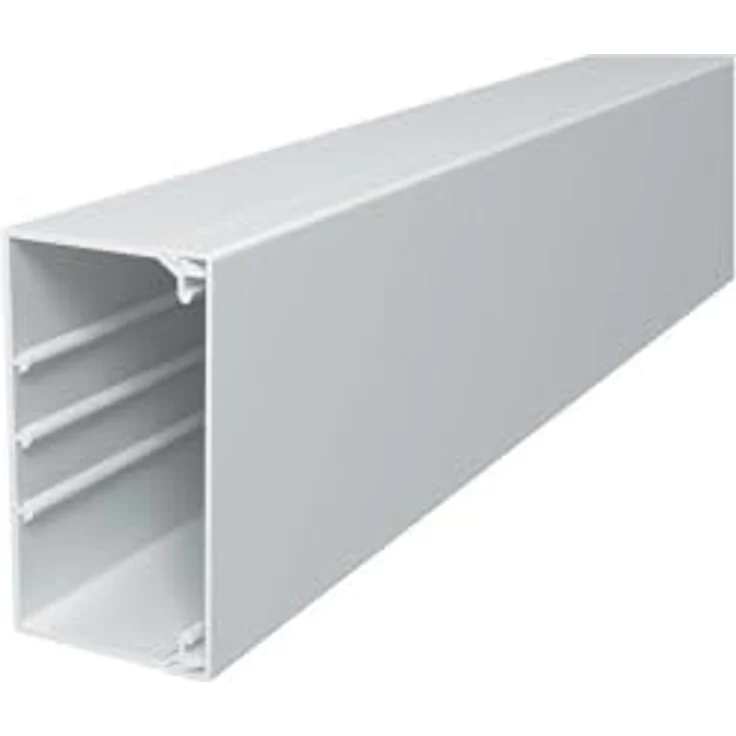 OBO Bettermann Vertr Wand+Deckenkanal m.Obert. 60x110mm,PVC WDK60110RW – Bild 2