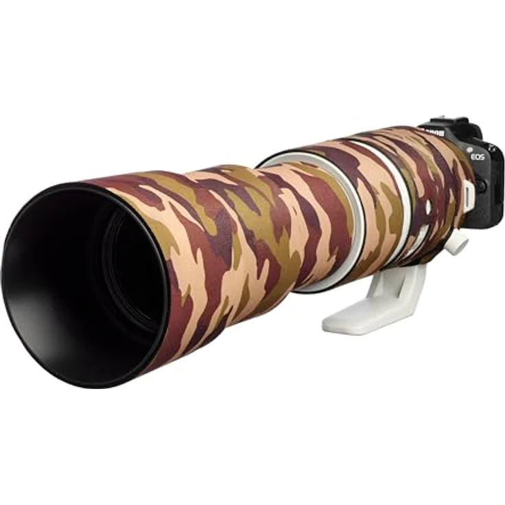 easyCover - Lens Oak - Objektivschutz für Canon RF 200-800mm F/6.3-9 is - Braune Camouflage – Bild 2