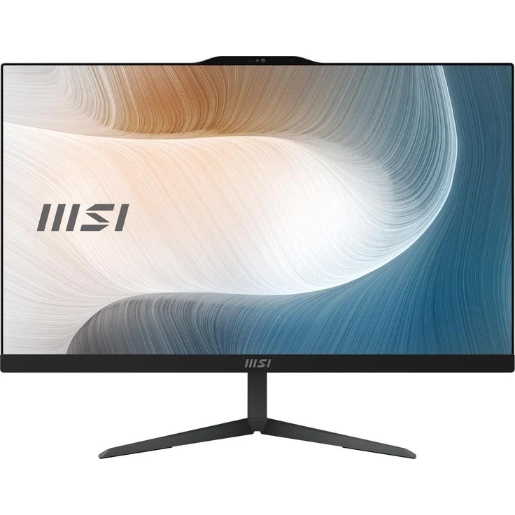 MSI Modern AM242 12M-1629XDE, All-in-One PC mit 23,8" FHD Display, Intel Core i3-1215U, 8GB RAM, schwarz