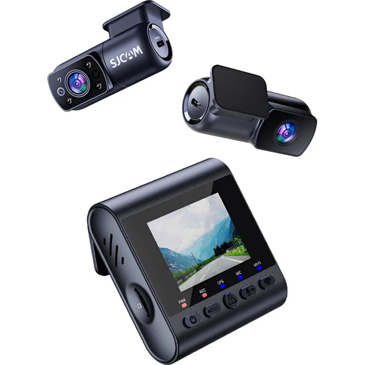 Lixada SJCAM M60, 4K 30FPS Dashcam mit 170° Weitwinkel, GPS, WiFi und Nachtsicht, 2,0 Zoll TFT-Bildschirm, Typ-C Stromversorgung