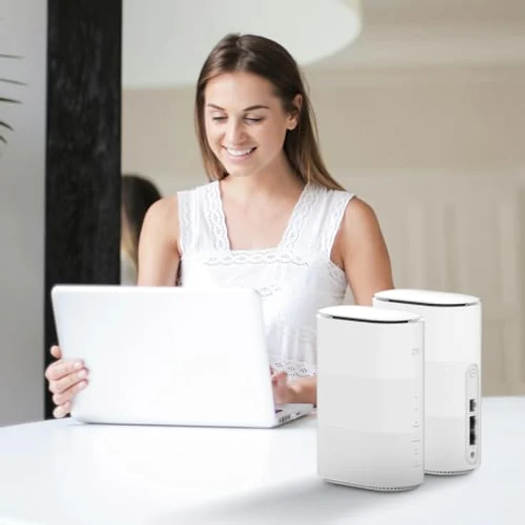 ZTE G5B, kabelloser 5G Router mit WiFi6, kinderfreundlicher Kindersicherung und geringem Stromverbrauch, entsperrt – Bild 5