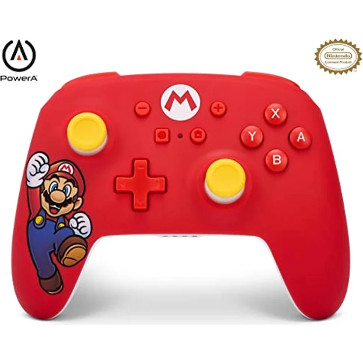 PowerA Kabelloser Controller für Nintendo Switch - Mario Joy – Bild 1