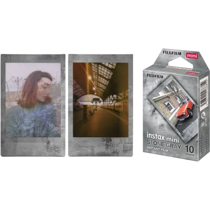 instax Mini Film Stone Gray – Bild 3