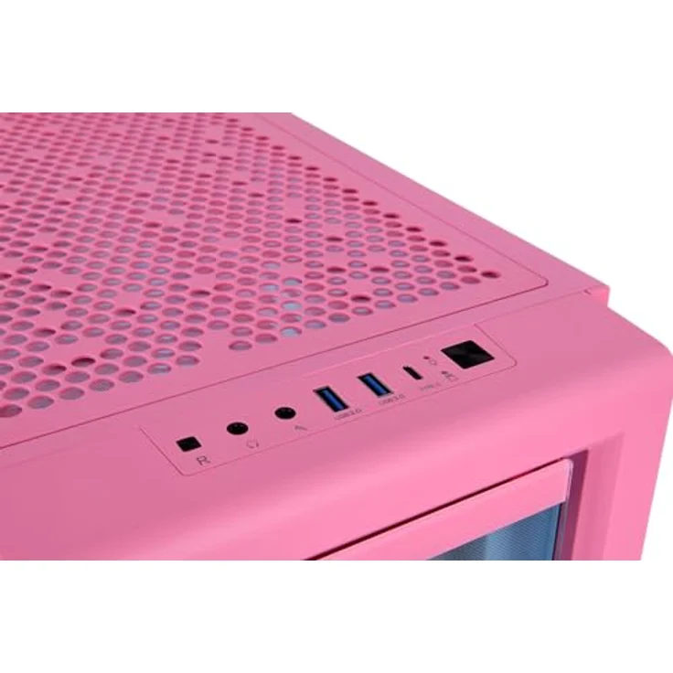Thermaltake Ceres 350 MX Mid Tower Chassis Bubble Pink - Kompatibel mit Mainboards bis E-ATX, CPU-Kühlern bis 185mm, Grafikkarten bis 360mm – Bild 5