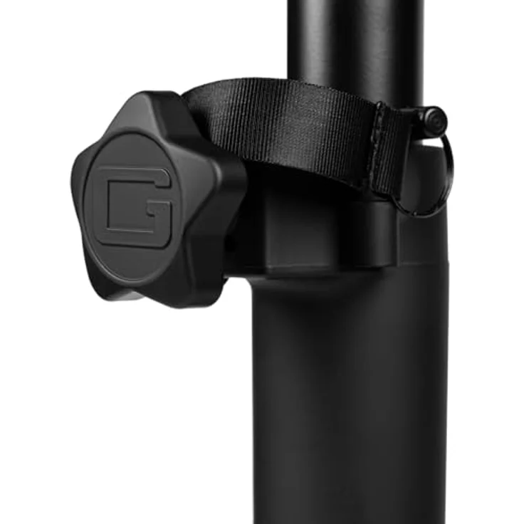 Gator Frameworks GFW-AV-LCD-15, TV-Halterung aus Stahl, schwarz, für Bildschirme bis 65 Zoll, höhenverstellbar von 1092 bis 1854 mm, universelle VESA-Halterung – Bild 8