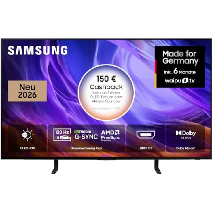 Samsung GQ48S85H OLED 4K Smart TV, 48 Zoll (121 cm), UHD 4K, Dolby Atmos, Vision AI Companion, Slim Design – Bild 2