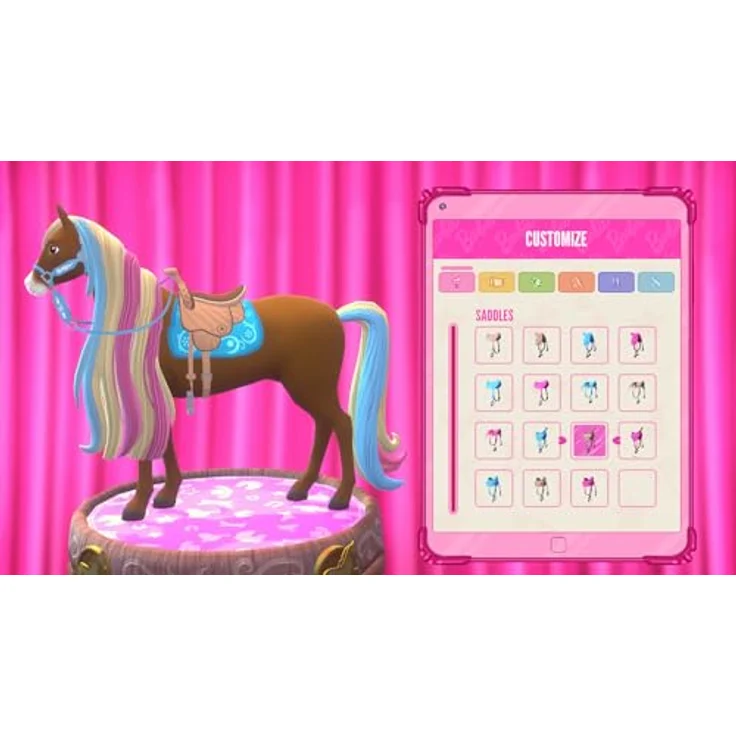 Outright Games Barbie: Reitwege - PS4, offene Welt Spiel mit Pferdef Pflege und Wildtierfotografie – Bild 5