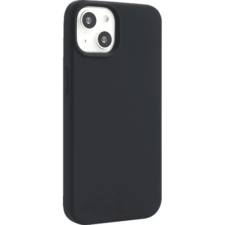 ISY ISC 2016, Backcover für Apple iPhone 13, schwarz, Silikon-Handyhülle mit Kratzschutz