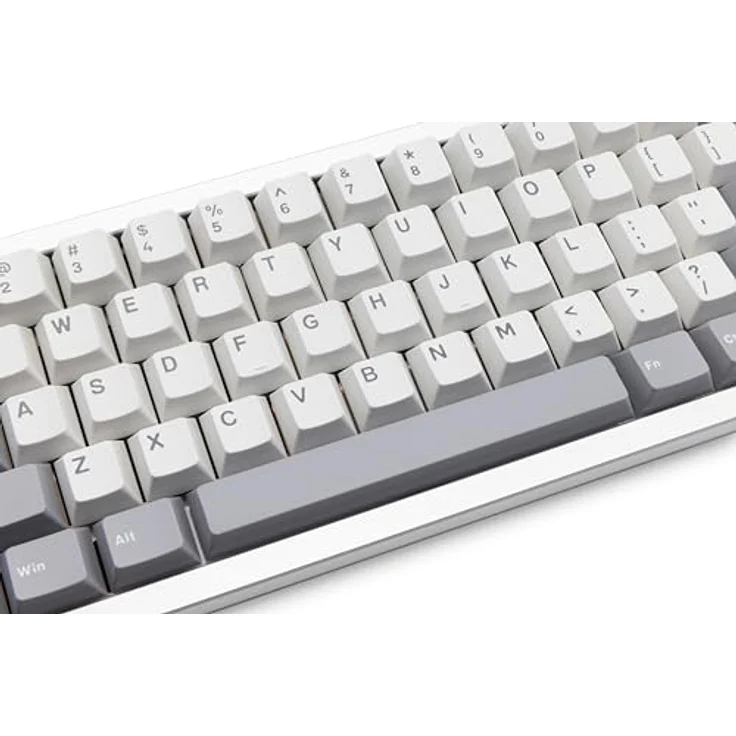 KEEBMONKEY WOBKEY Zen 65, 65% Kabellose Mechanische RGB-Tastatur mit CNC-Aluminiumgehäuse, Hot-Swappable, VIA-Unterstützung, BT/2.4G/USB-C für Mac/Windows (Ultra Silver) – Bild 4