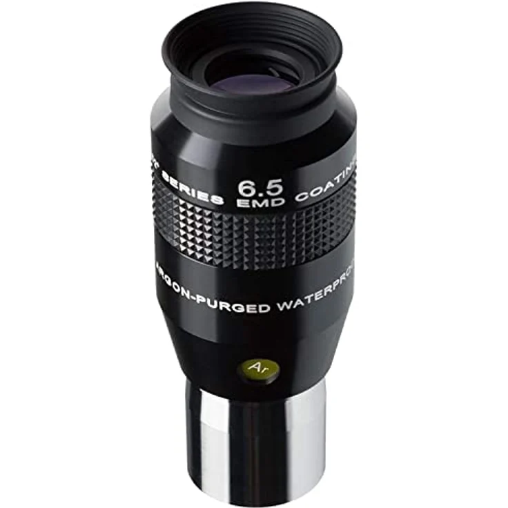 Explore Scientific 52° LER Okular 6,5mm Ar (1.25") für Teleskope mit hochwertiger EMD Vergütung, wasserdicht mit Argon-Schutzgasfüllung – Bild 1