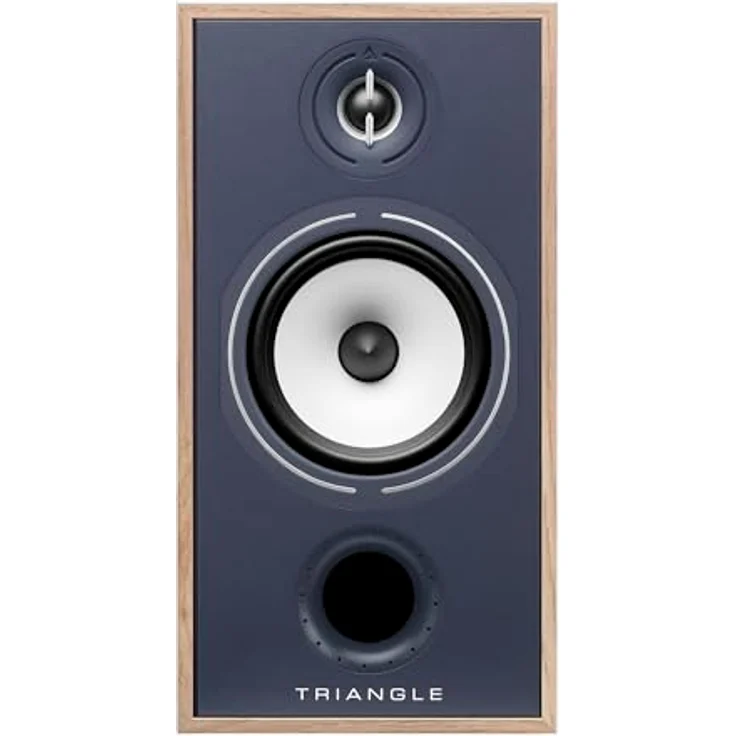 TRIANGLE BOREA BR04 Hi-Fi-Regallautsprecher, 110W Leistung, 90 dB/W/m, tiefere Bässe, vielseitig für Musik und Heimkino, Blau (Paar) – Bild 4