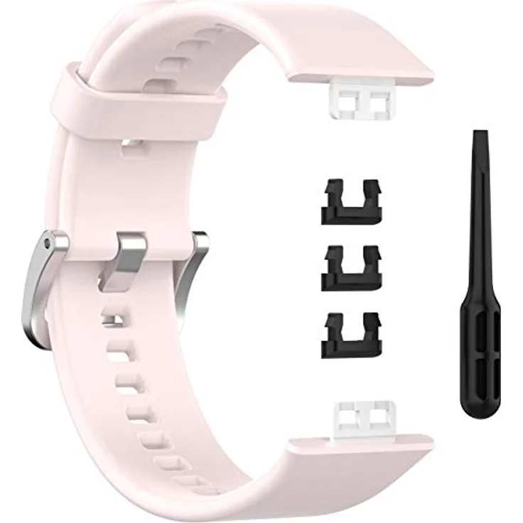 Shieranlee Armbänder für Huawei Watch Fit, weiches Silikon Sport-Ersatzarmband, atmungsaktiv, anpassbar, in mehreren Farben erhältlich – Bild 4