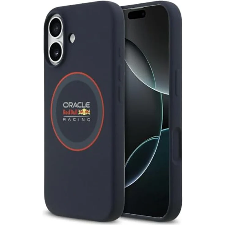 Red Bull Silicone Red Ring MagSafe Case für iPhone 17, strapazierfähige Smartphone Hülle in Navy Blue – Bild 1