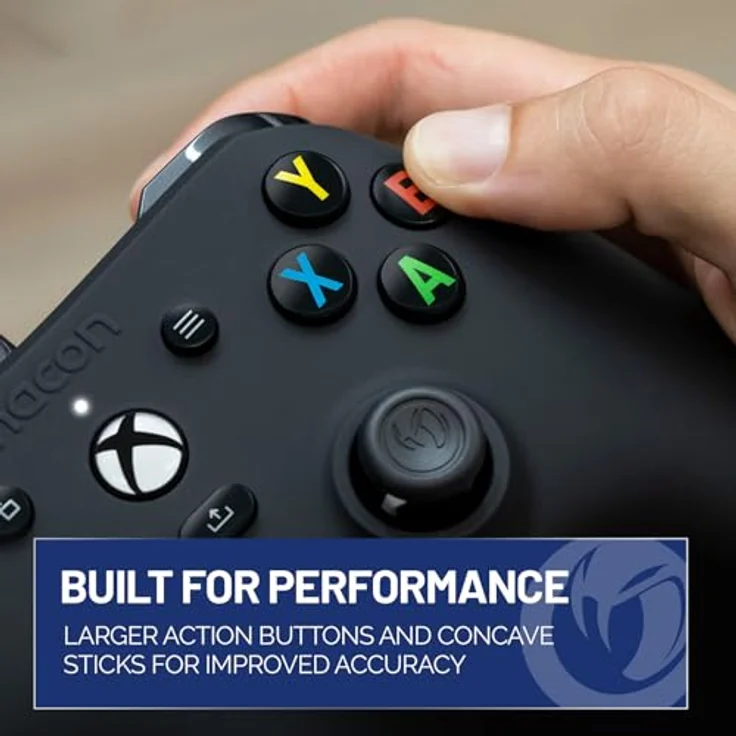 Nacon Xbox Controller EVOL-X PRO, Schwarz, Impulse Triggers, Rumble Motors, Share Button – Bild 8
