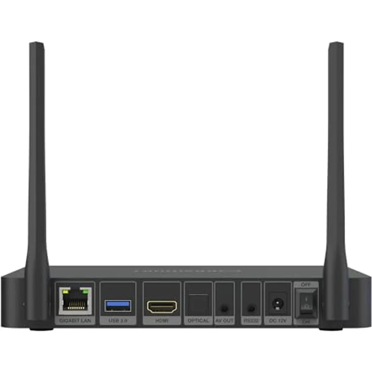 Orbsmart R82 4K Android Media Player | Dolby Vision | HDR10+ | AV1 | 3D | HD-Audio | TV Box | USB 3.0 für Festplatte | WLAN | MKV ISO Formate, Schwarz – Bild 2