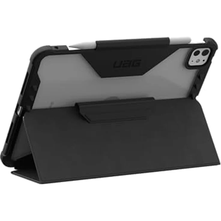 URBAN ARMOR GEAR Plyo LT Case für Apple iPad Pro 11 (M5-2025, M4-2024), Hülle mit Wake/Sleep-Funktion, Apple Pencil 2 Halterung, Standfunktion, schwarz/Ice – Bild 4