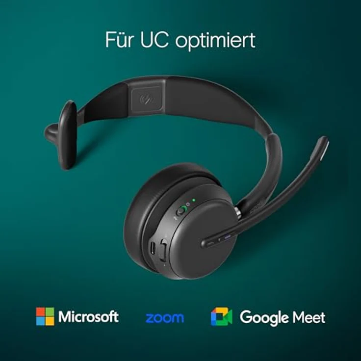 EPOS Impact 1030T Einseitiges Bluetooth Headset für Fachleute - Optimiert für offene Büros, AI Sprachaufnahme, Super Wideband, BrainAdapt Technologie für Komfort – Bild 5