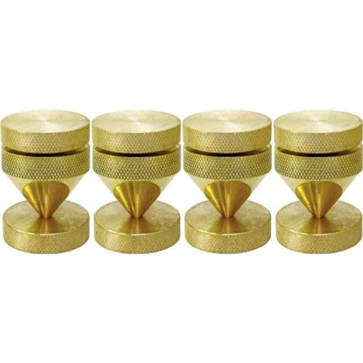 Dynavox 4250019105180 Sub-Watt-Absorber 4er Set Messing – Bild 2
