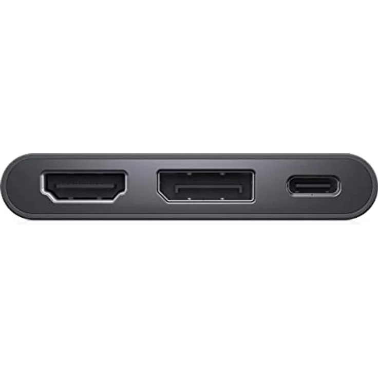 Dell Adapter USB-C to HDMI/DP with Power Pass-Through, 470-AEGY, USB-Hub mit SuperSpeed 10Gbps USB-A Anschlüssen, schwarz – Bild 2