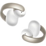 SOUNDCORE BY ANKER AeroClip, On-ear Bluetooth Kopfhörer mit 32 Stunden Akkulaufzeit und integriertem Mikrofon, Champagner-Weiß