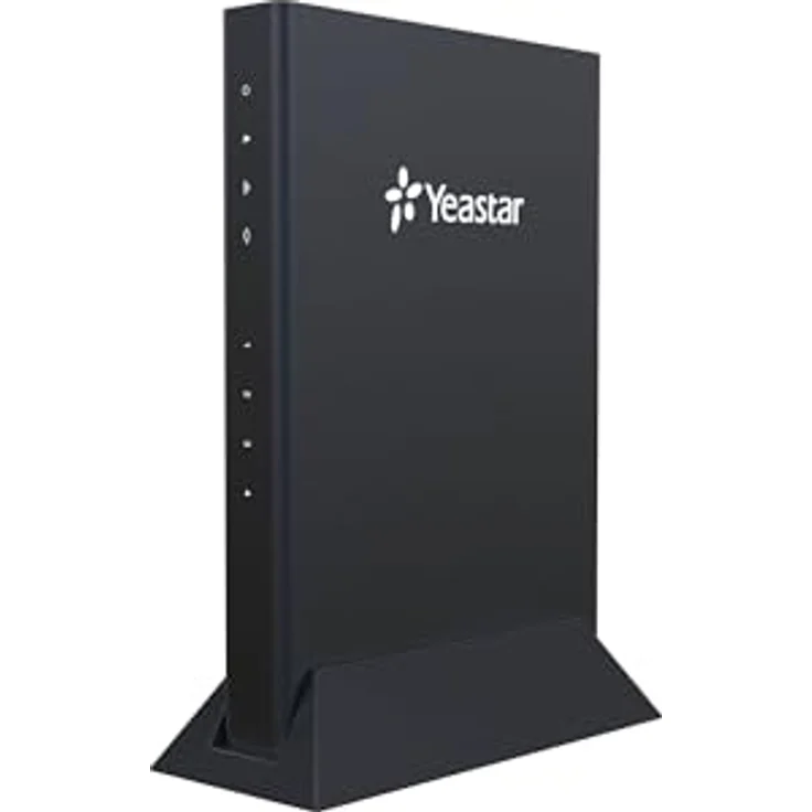 Yeastar TA400 VoIP-Analog Gateway, 4 FXS Ports, Router mit carrier-grade Funktionen, Schwarz – Bild 1