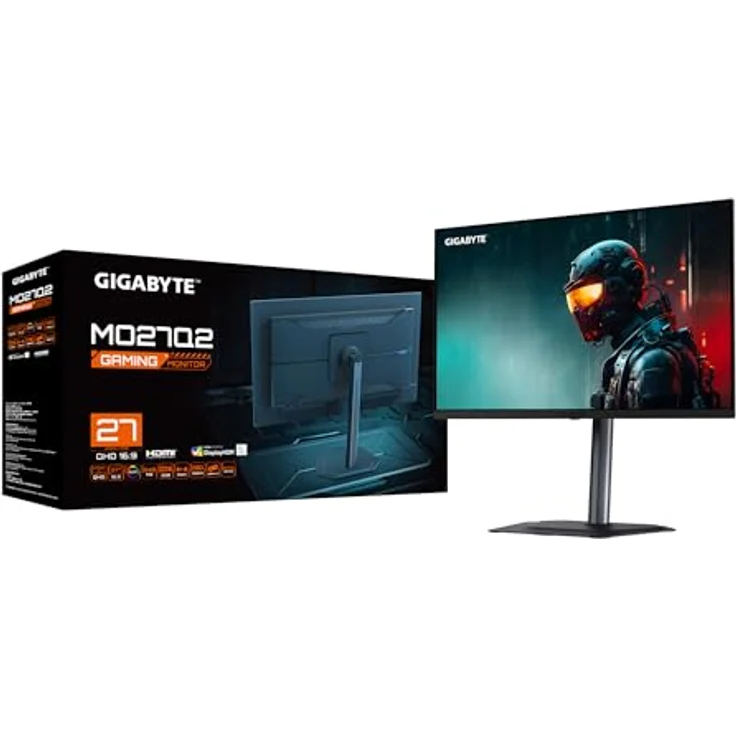 GigaByte MO27Q2 27" OLED WQHD Gaming Monitor, 240Hz, 0,03ms, 1500000:1, USB-C PD, 16:9, 250 cd/m² – Bild 6