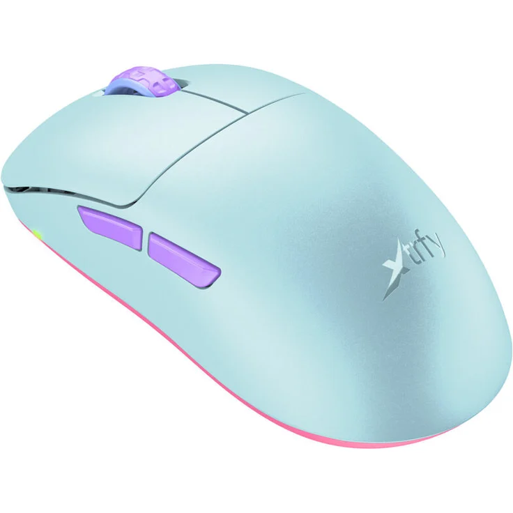 Cherry Xtrfy M8 Wireless Gaming Maus - Frosty Mint, 26.000 DPI Sensor, 1 ms Reaktionszeit, 75 Stunden Akkulaufzeit – Bild 1