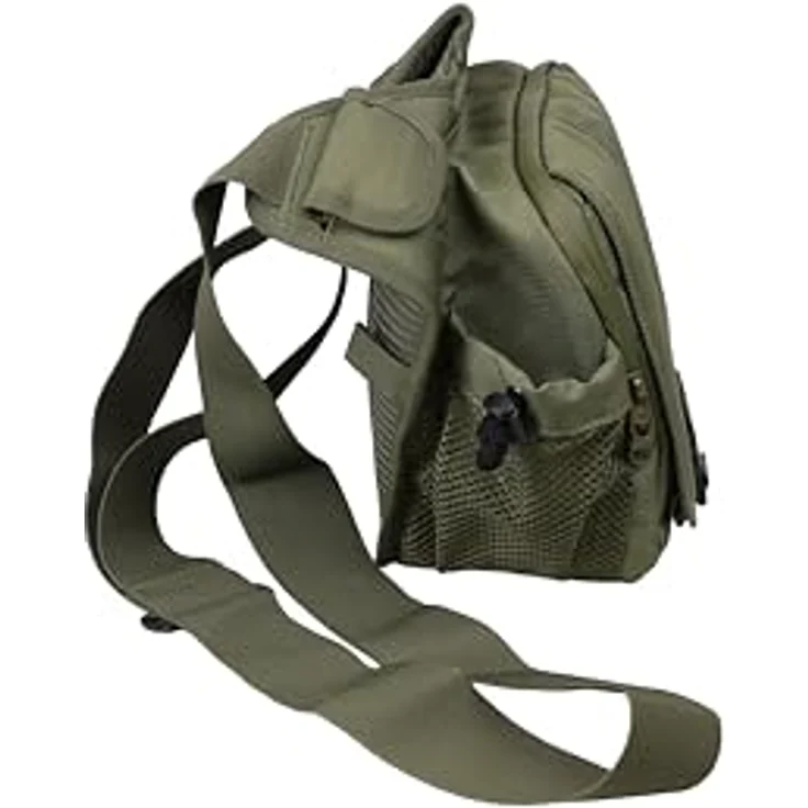 Kalahari Windhoek K-51, Fototasche olivgrün mit herausnehmbaren Fotoeinsatz und variabler Fächereinteilung – Bild 5