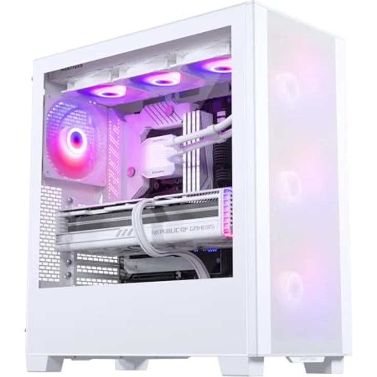 Phanteks XT Pro Ultra Tempered Glass Windows, D-RGB - weiß – Bild 1