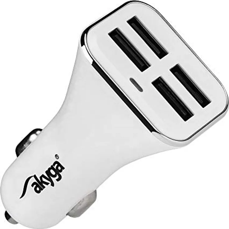 AKYGA AK-CH-09 4X USB Auto Ladegerät 5V 1A Ladeadapter für Zigarettenanzünder
