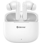 Denver TWE-48W True Wireless In-Ear-Kopfhörer, Bluetooth 5.3, weiß