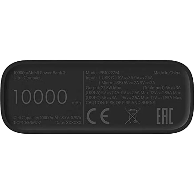 Xiaomi 10000MAH MI Power Bank 3 Ultra COMPACT – Bild 3